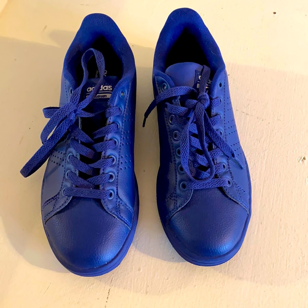 Blue Adidas Cloudfoam Shoes